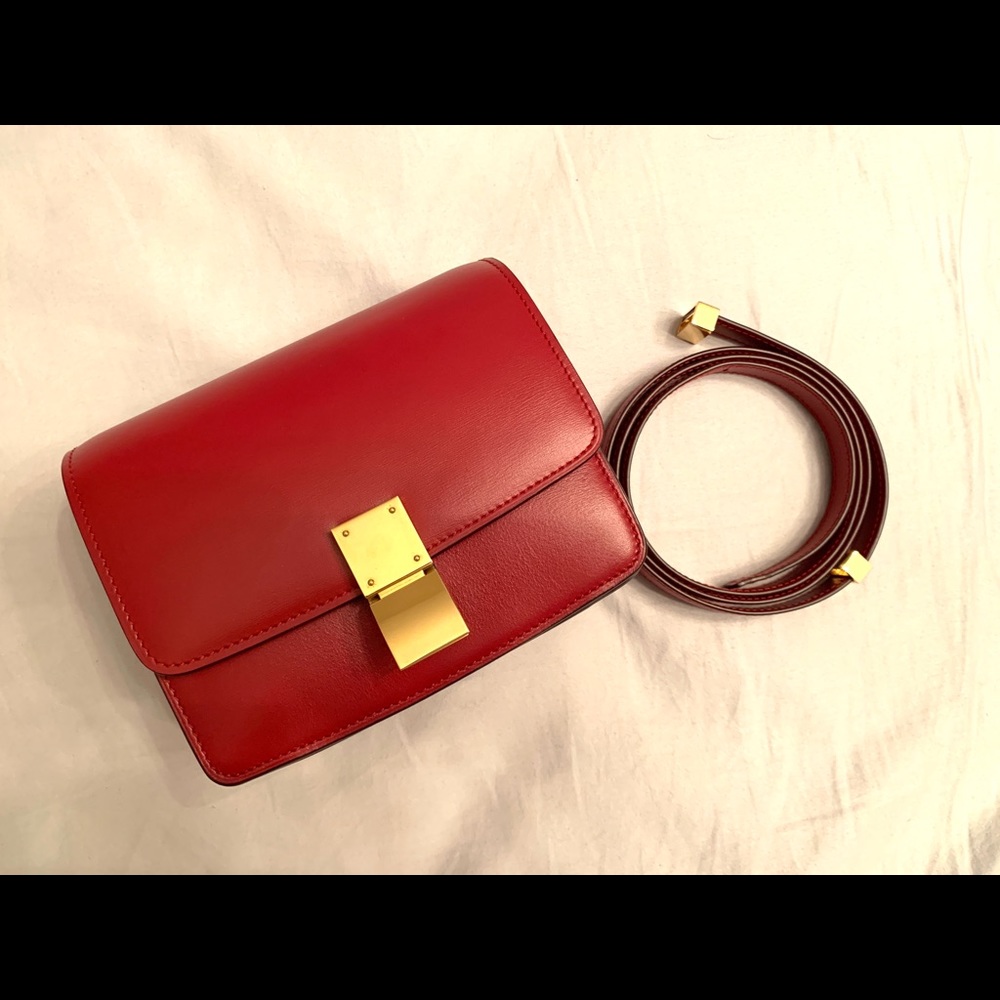 Celine Mini Box in Red - Picture 12 of 13